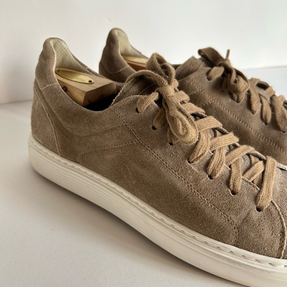 Brunello Cucinelli Men’s Suede Sneaker - Picture 2 of 11